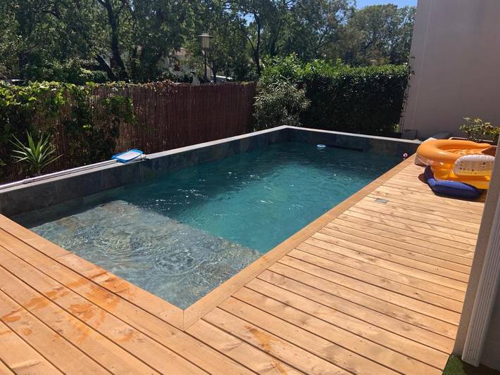 Location de vacances pour 4 personnes, avec jardin et piscine, adapté aux familles à Saint-Aunès - 2