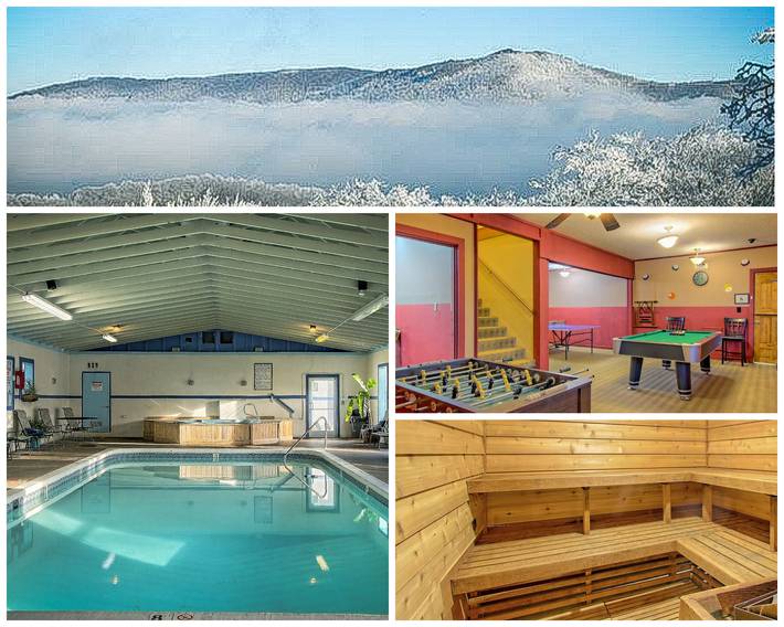 Holiday rental for 4 people, with garden and balcony as well as sauna in North Carolina
