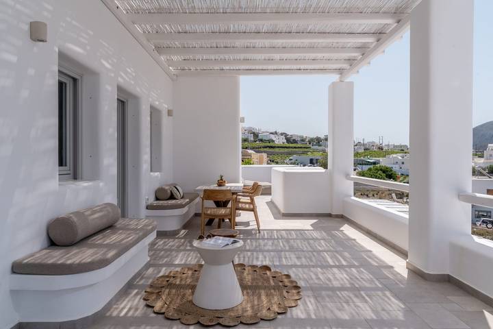 Ferienhaus für 4 Personen, mit Meerblick und Balkon sowie Terrasse