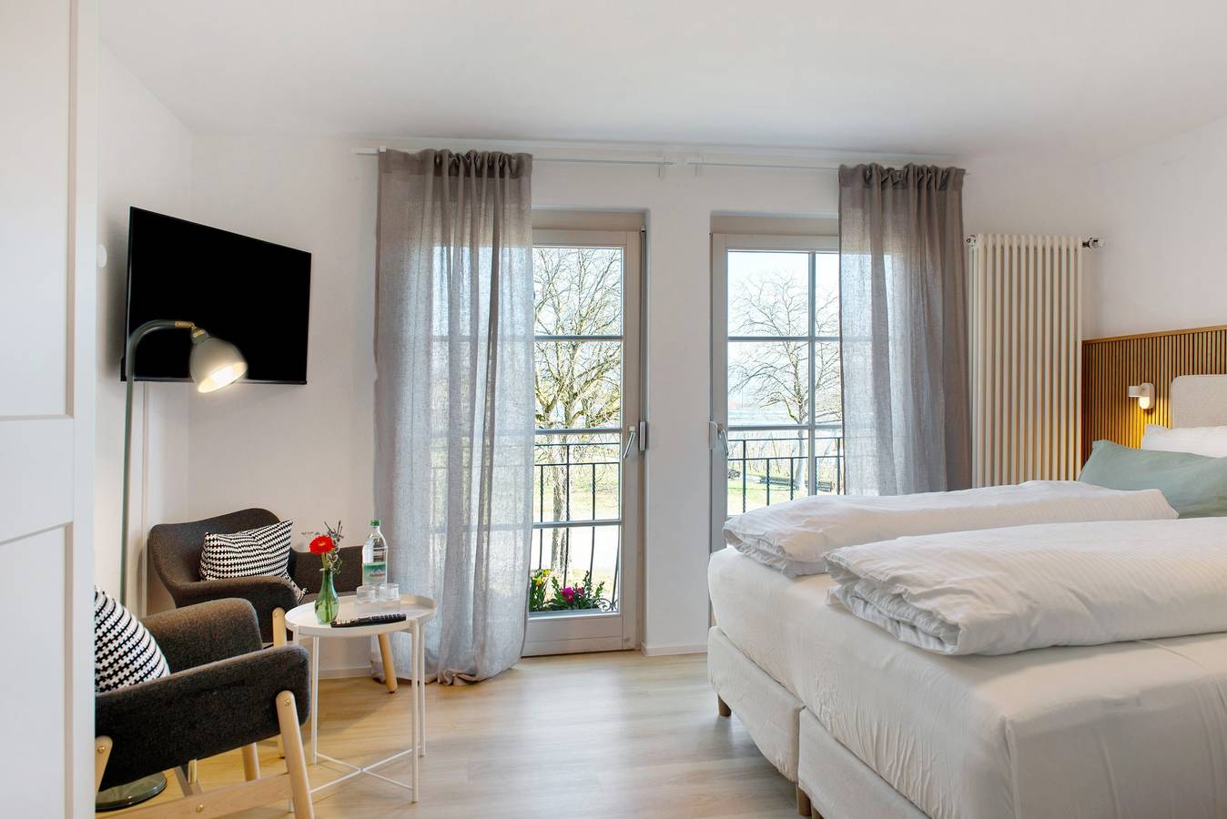 Zimmer 'Hagnau' mit gemeinsamer Terrasse, gemeinsamem Garten und Wi-Fi in Salem, Region Bodensee-Oberschwaben