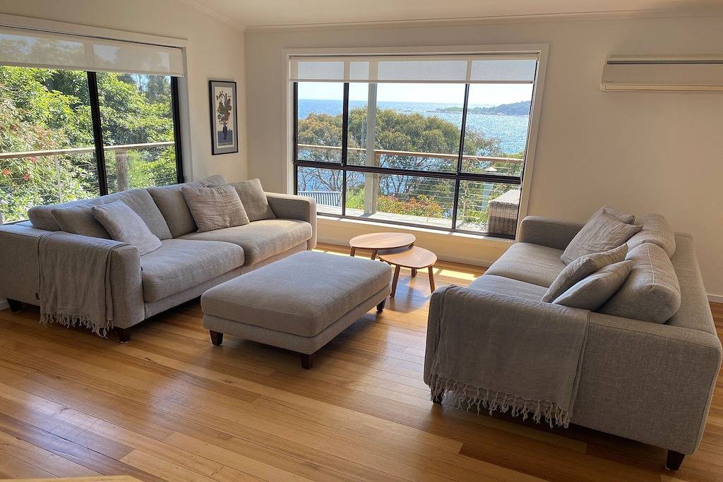 Hidden Haven - Abgeschiedenes Anwesen am Wasser in der Binalong Bay in der Bay of Fires in Tasmanien