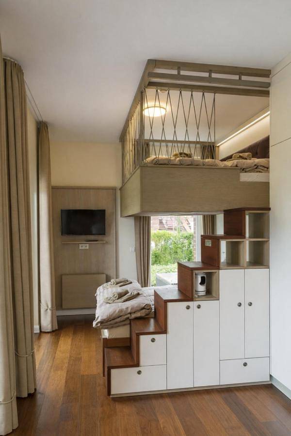 Ganze Wohnung, Villa Schmidt Apartments - Strandhaus direkt am Meer mit Sauna, Sport und Dünengarten - Klassik in Hohe Düne (Warnemünde), Rostock