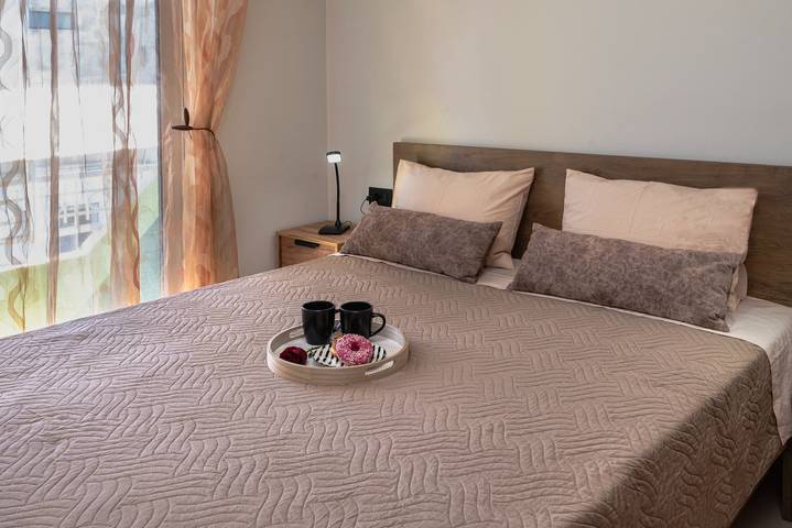 Appartement de vacances pour 3 personnes, avec Balcon et Terrasse