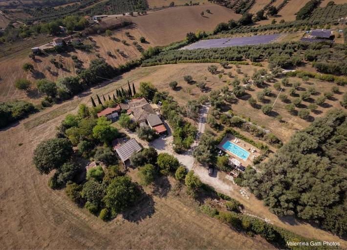 Appartamento per 4 persone, con Terrazza e Giardino nonché Piscina e Panorama a Colonnella