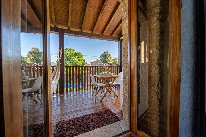 Casa rural para 2 personas, con jardín además de vistas y piscina, Familias con niños en Amares - 2