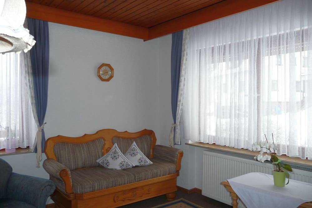 Ganze Wohnung, Gemütliche Fereinwohnung in ruhiger Lage mit überdachtem Balkon in Ochsenkopf, Bischofsgrün