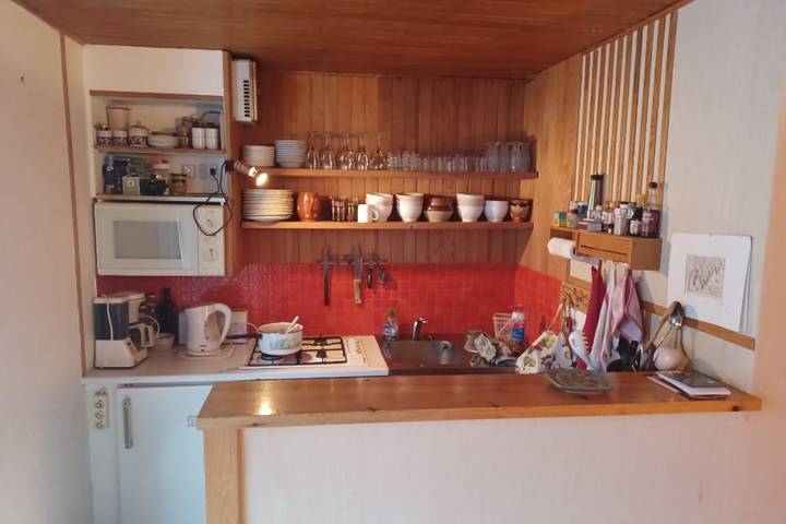 Studio pour 2 personnes, avec balcon, adapté aux familles dans Hautes-Alpe - 4