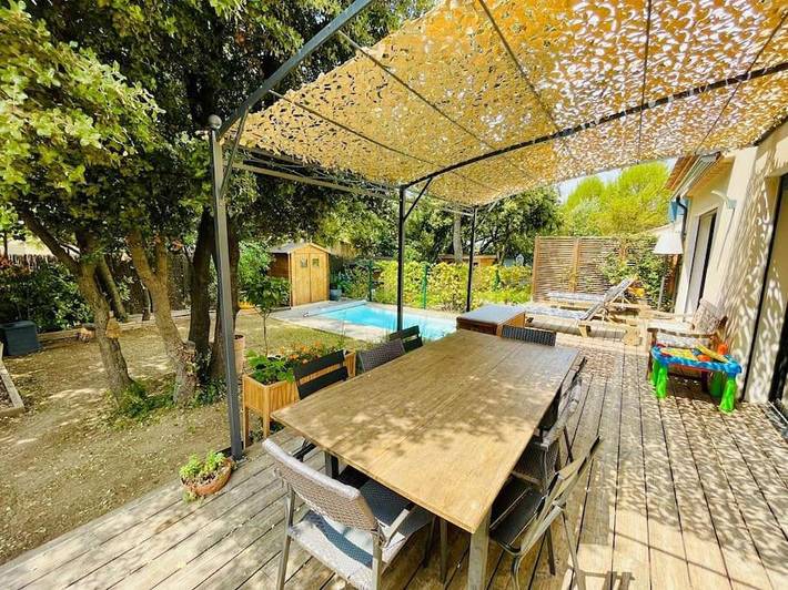 Villa pour 6 personnes, avec jardin et piscine, animaux acceptés à Venelles - 2