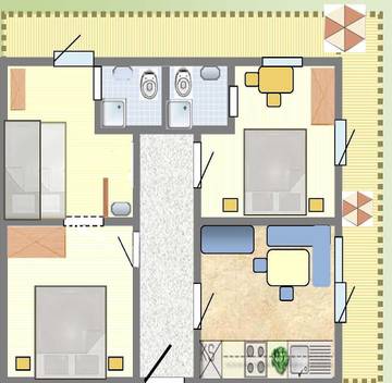 Appartement voor 5 Personen in Oetz, Ötztal, Afbeelding 3