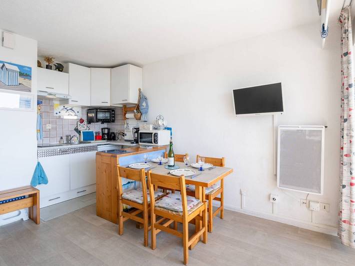Studio entier, Carnac - Studio cabine mer 4 pers - Animaux acceptés in Carnac Plage, Carnac