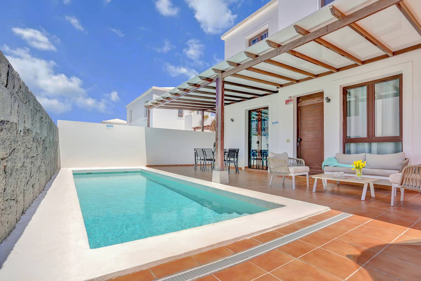 Villa pour 6 Personnes dans Playa Blanca, Yaiza