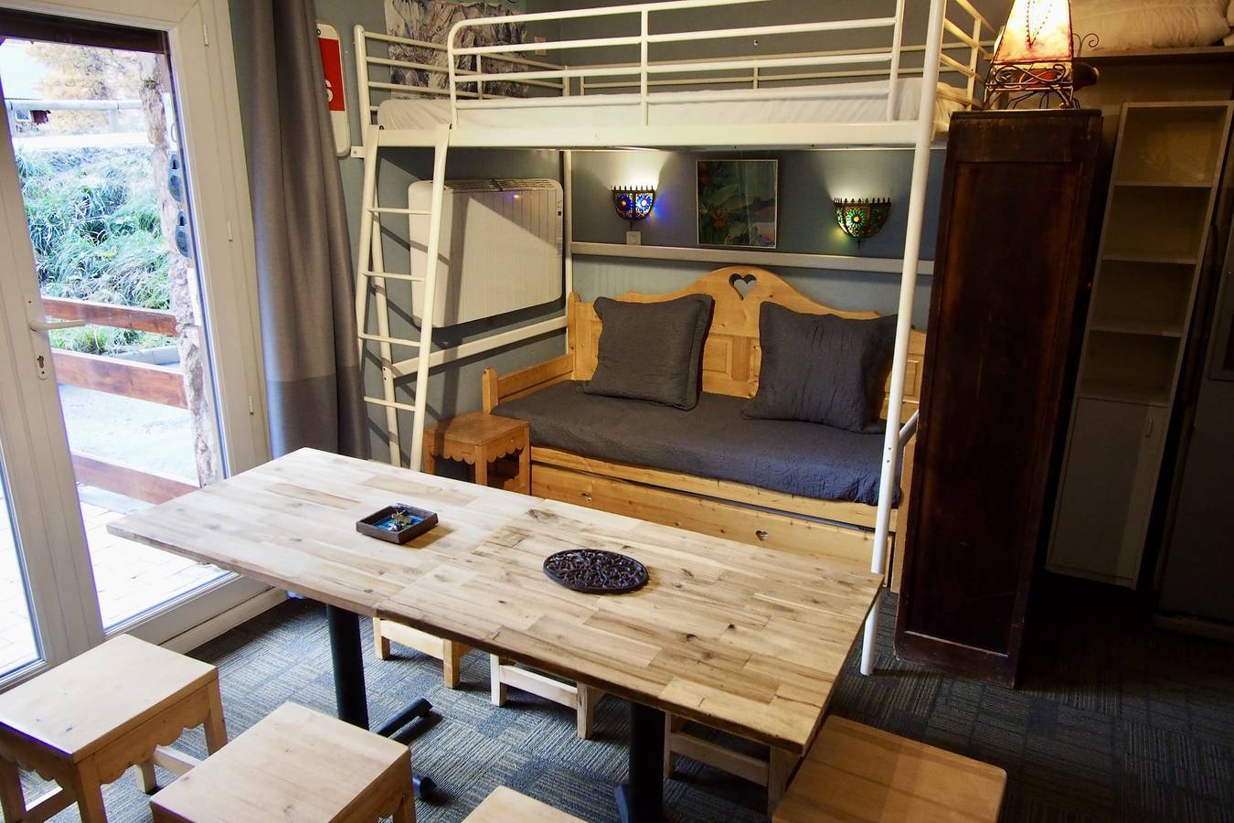 Studio entier, Risoul - Studio 02 - Super équipé - Wifi - 30m² - Rdc - Pied des pistes in Station de Risoul, Risoul