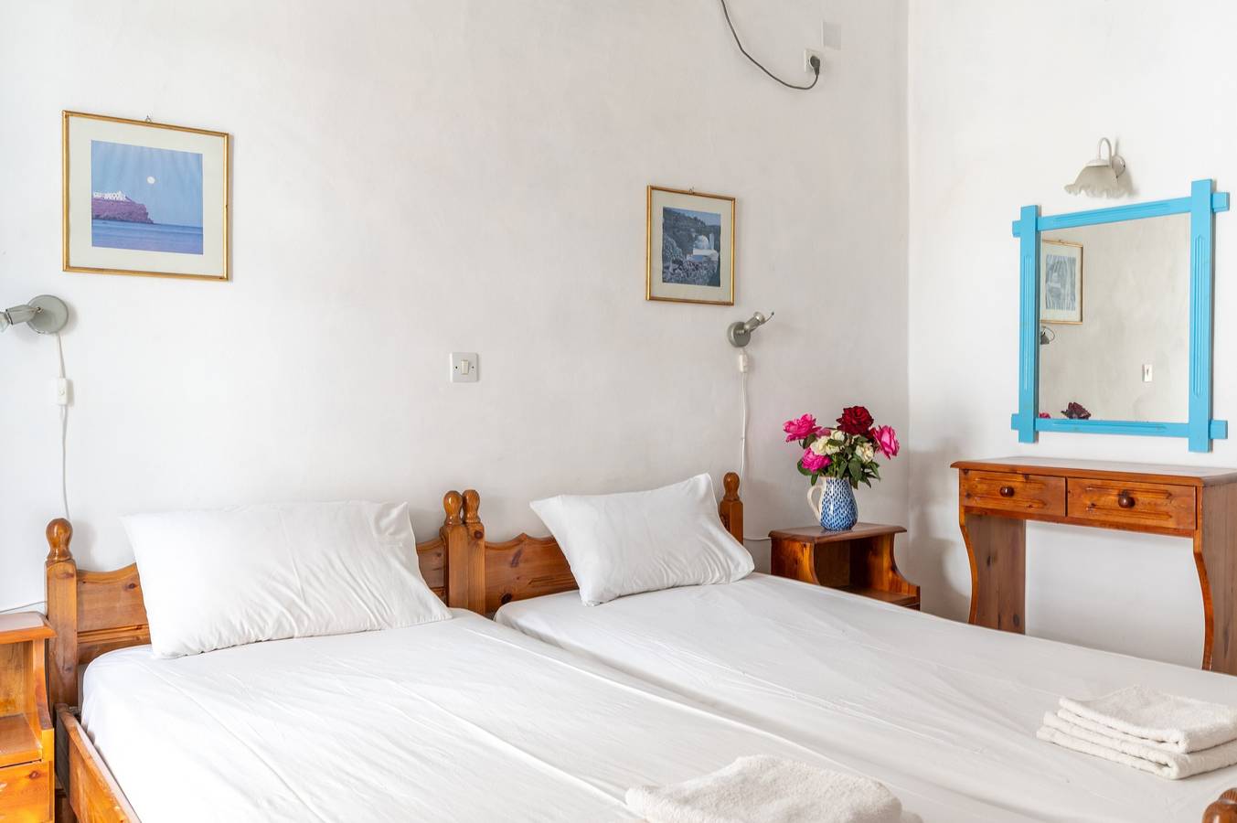 Estudio entero, Estudio 'Sifnos 4' con vistas al mar, Wi-Fi y aire acondicionado in Playa de Vathi, Cícladas