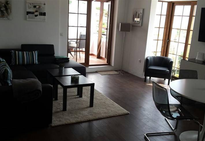 Ganze Wohnung, Ferienwohnung mit 2 Schlafzimmern in Pueblo Evita mit Meerblick, Wlan und Klimaanlage in Benalmádena Costa, Benalmádena