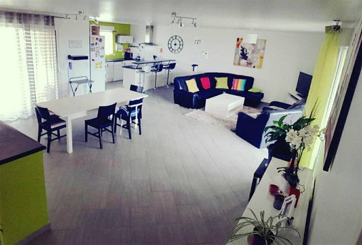 Villa pour 6 personnes, avec Balcon ainsi que Terrasse et Vue