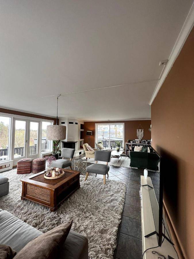 Ferienhaus für 11 Personen, mit Balkon und Terrasse sowie Garten und Ausblick