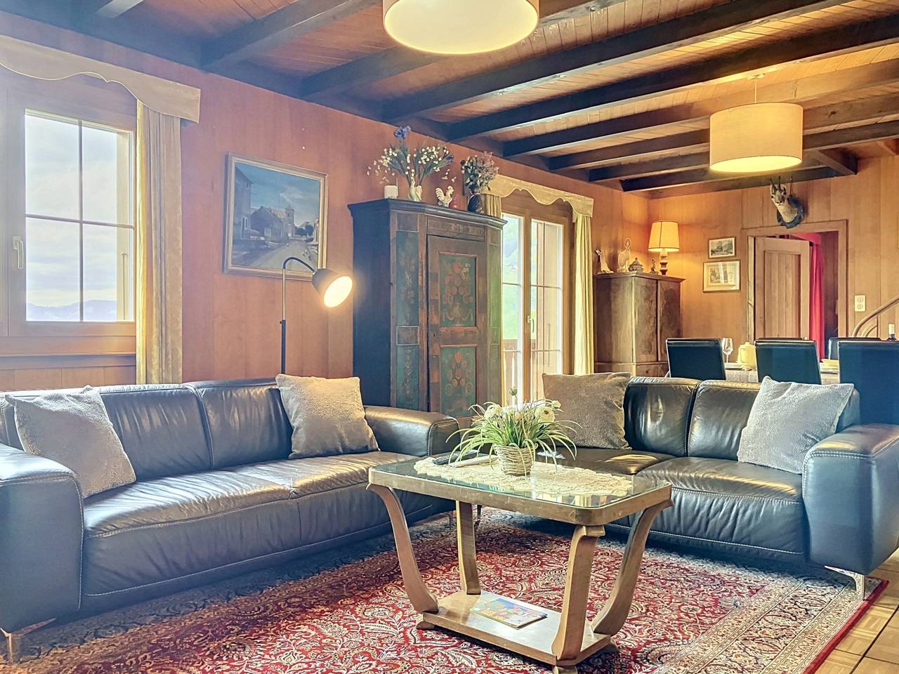 Entire apartment, Chalet Clairval in Charmey, Val-de-Charmey