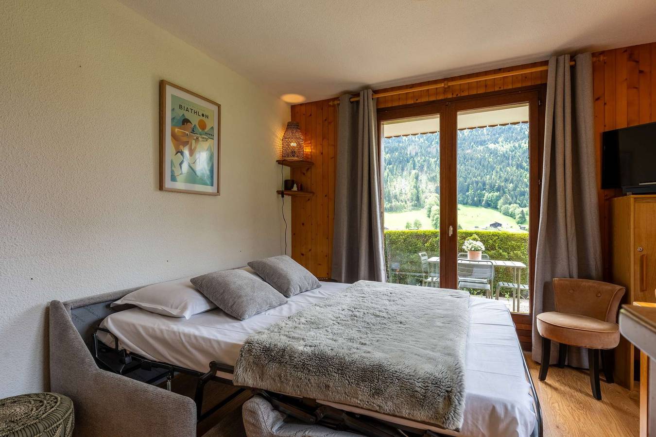Apartamento vacacional entero, Terrasse ensoleillée avec vue imprenable in Le Grand-Bornand, Región de Annecy