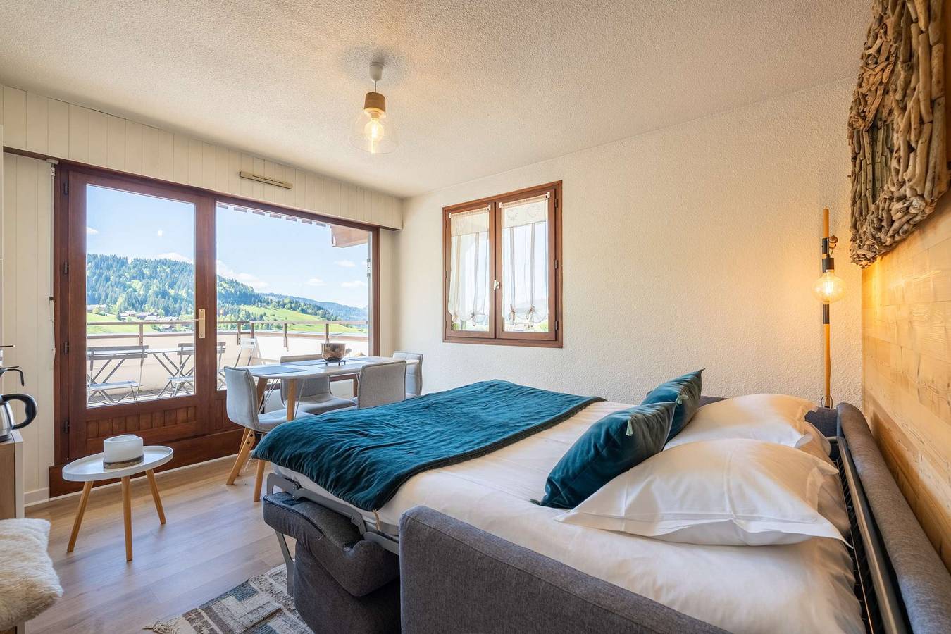 Apartamento vacacional entero, Studio plein cœur Vieux Chinaillon, vue imprenable in Chinaillon, Le Grand-Bornand