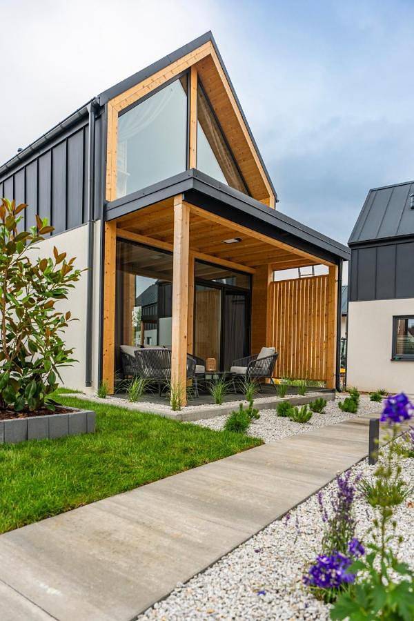 Vakantiepark voor 6 personen, met whirlpool en tuin, met huisdier in Polen