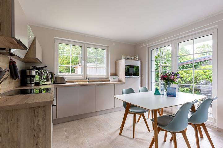 Ferienhaus für 4 Personen, mit Garten und Ausblick sowie Sauna, mit Haustier in Dierhagen - 4