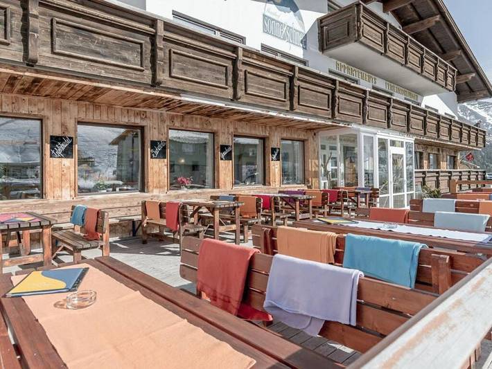 Ferienhaus für 4 Personen, mit Balkon und Sauna in Kühtai
