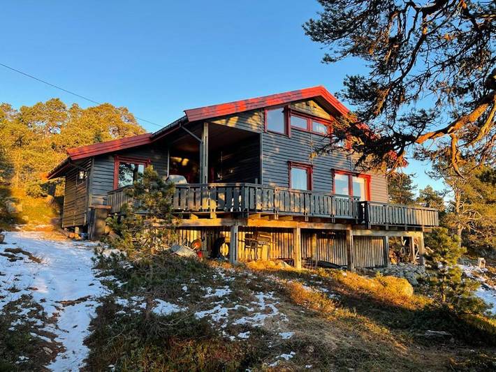 Ferienhaus für 4 Personen, mit Garten und Ausblick - 1