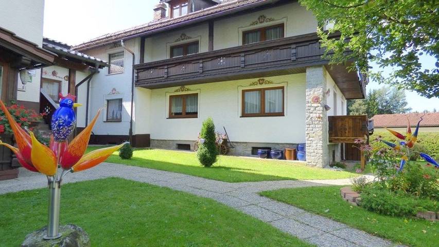 Pension für 3 Personen, mit Balkon und Garten in Lindberg - 3