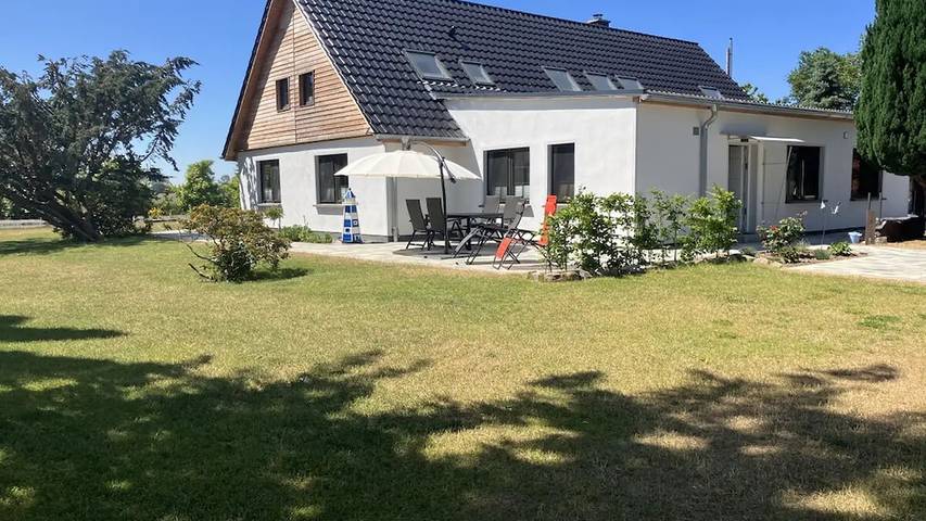 Ferienhaus für 4 Personen, mit Garten, mit Haustier