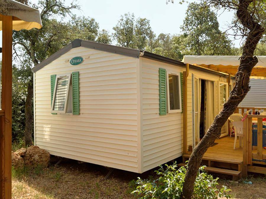 Camping le Domaine de Gajan - Mobilheim 4 personen - Comfort family, 2 Zimmer in Boisseron, Montpellier und Umgebung