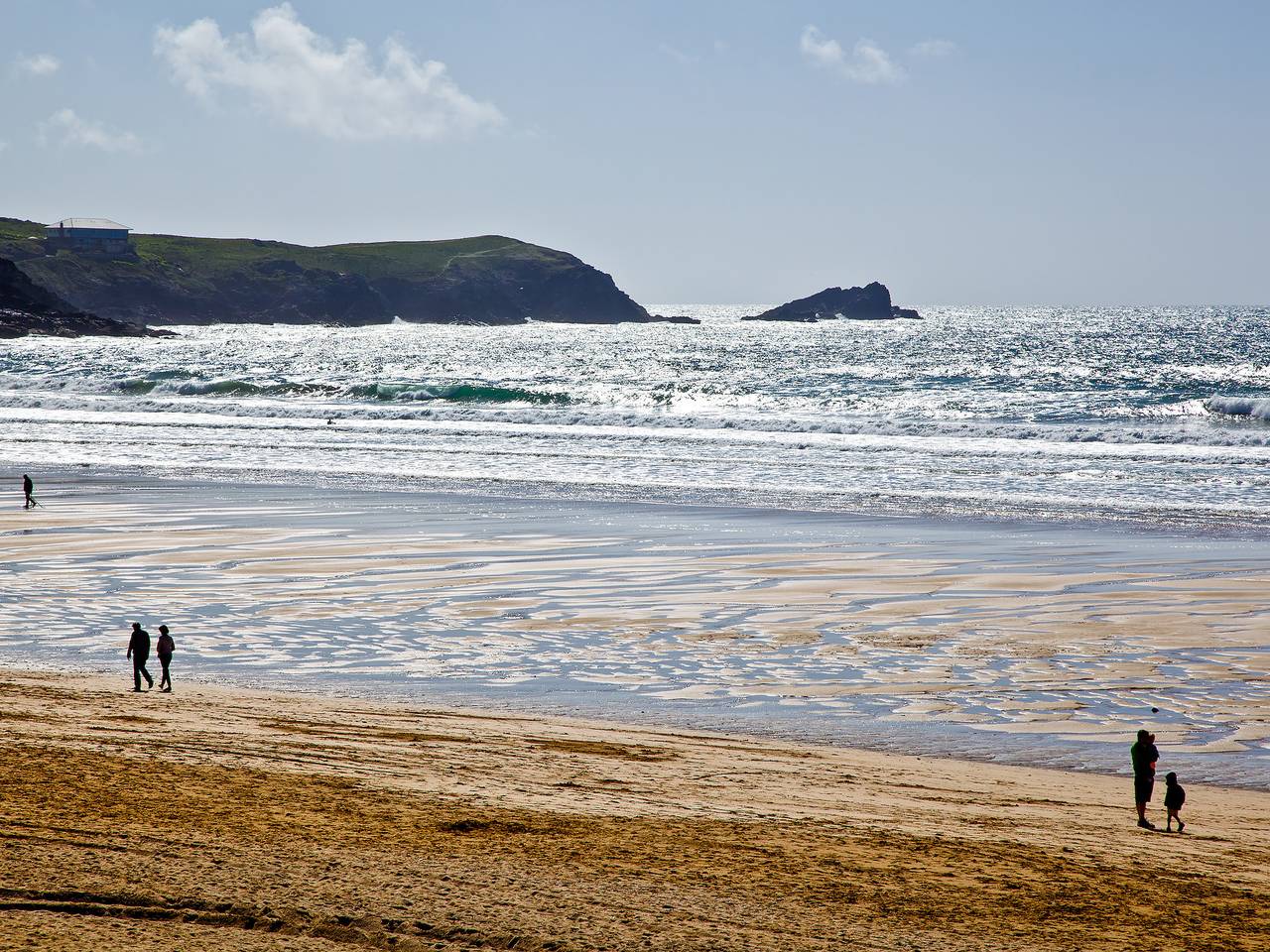 Ganze Wohnung, Ferienwohnung für 4 Personen mit Garten in Newquay, Cornwall