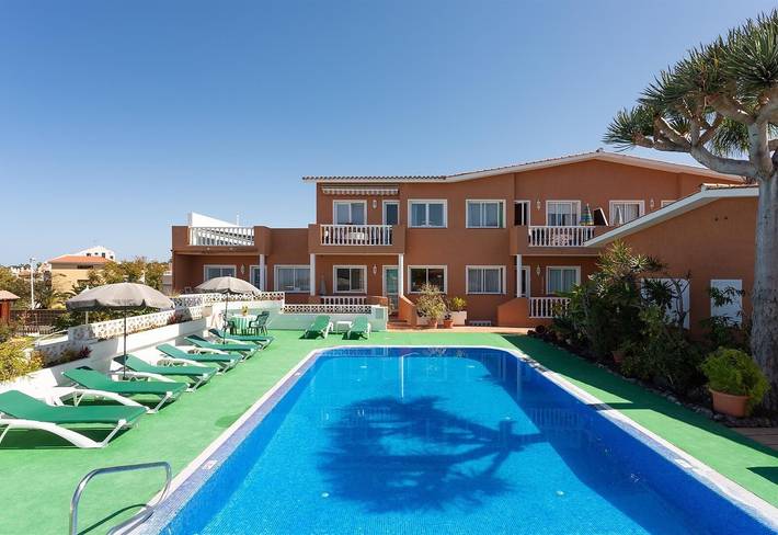 Ferienwohnung für 4 Personen, mit Balkon und Garten in Puerto de la Cruz
