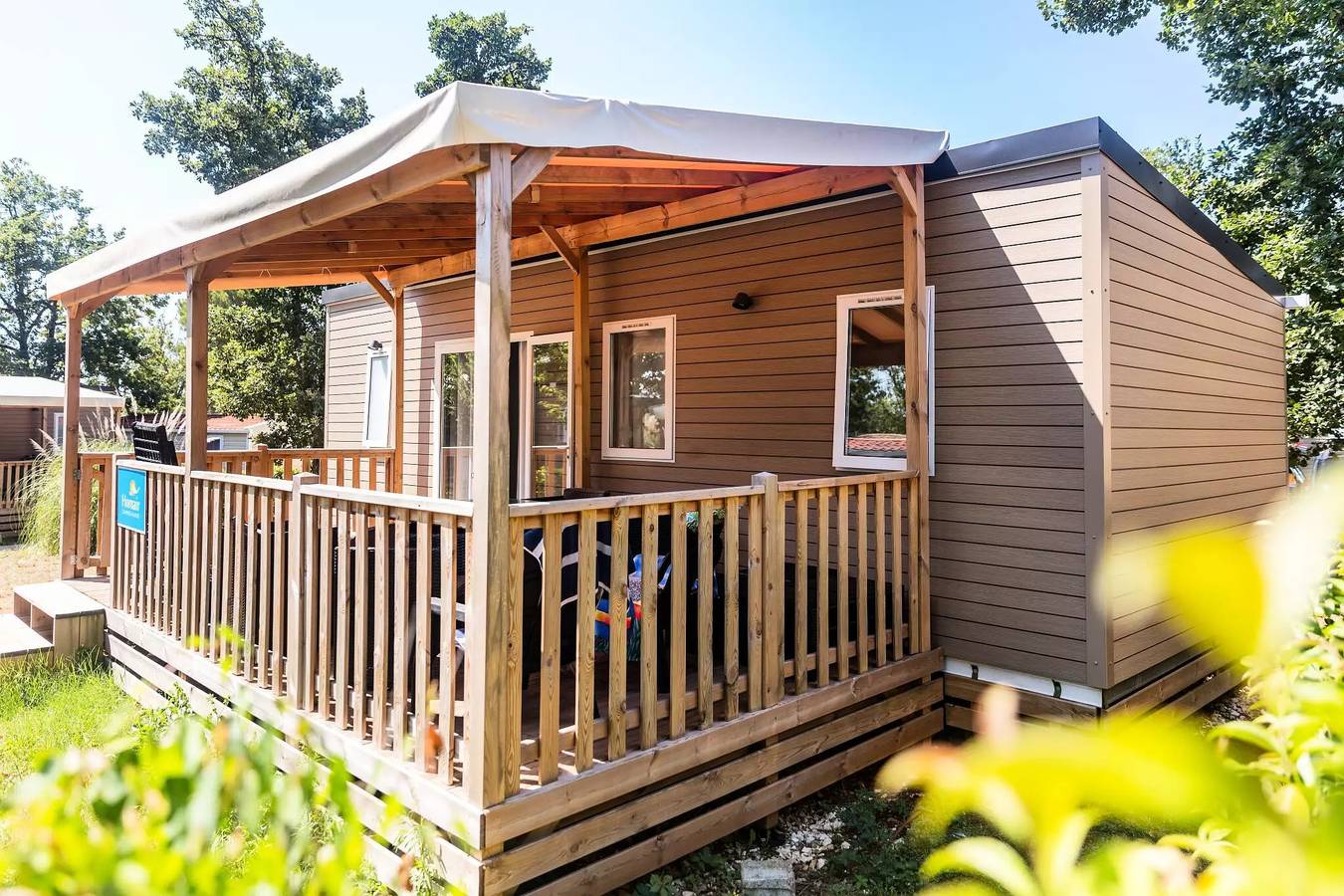 Mobile home | Comfort | 2 bdr. | 4/6 pers. | Covered Decking | A/C in Lanterna, Tar-Vabriga