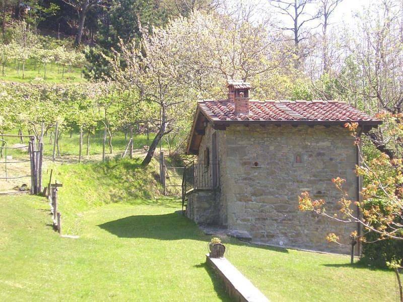Ganze Ferienwohnung, Appartement mit Grill, gemeinsamem Pool und Garten in Bibbiena, Casentino
