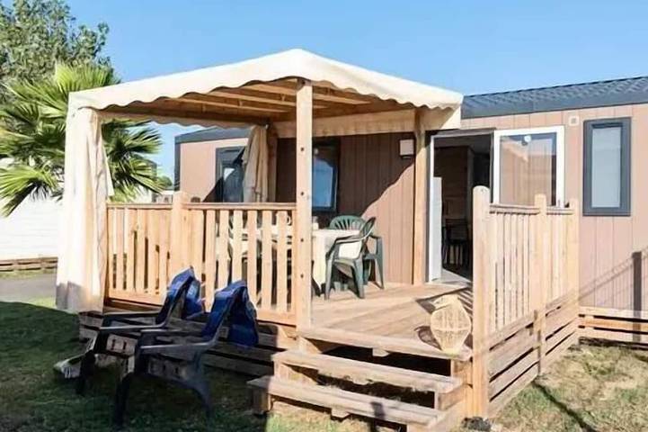 Camping für 6 Personen am Narbonne Plage