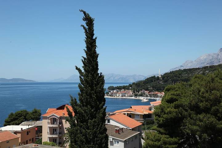 Appartement entier, Ferienwohnung in Podgora mit Meerblick, Terrasse, Klimaanlage, W-Lan (849-3) in Podgora (Split-Dalmatie), Makarska riviera