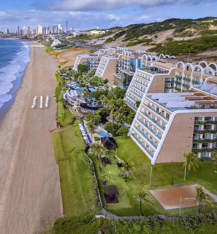 Apartamento para 2 personas, con jardín y sauna además de vistas y piscina en Natal