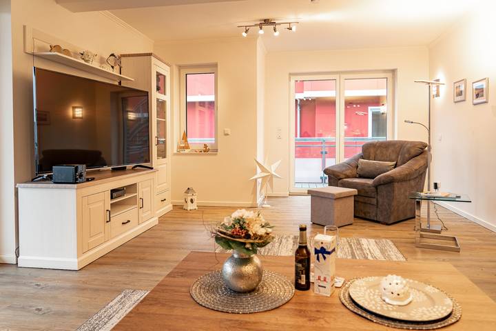 Ganze Ferienwohnung, Segelmacherhuus - 3-Raum-Fewo Büsumer Tide in Hafen Büsum, Büsum