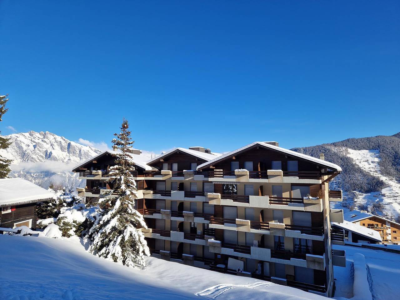 Ganze Wohnung, Appartement Laforet 62 in La Tzoumaz, Riddes