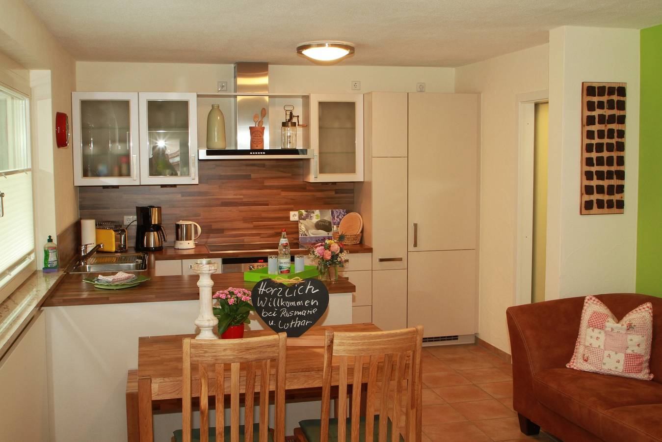 Ganze Wohnung, Ferienwohnung 'Zum Torfstecher' mit Privatterrasse und Wlan in Wilhelmsdorf, Region Bodensee-Oberschwaben