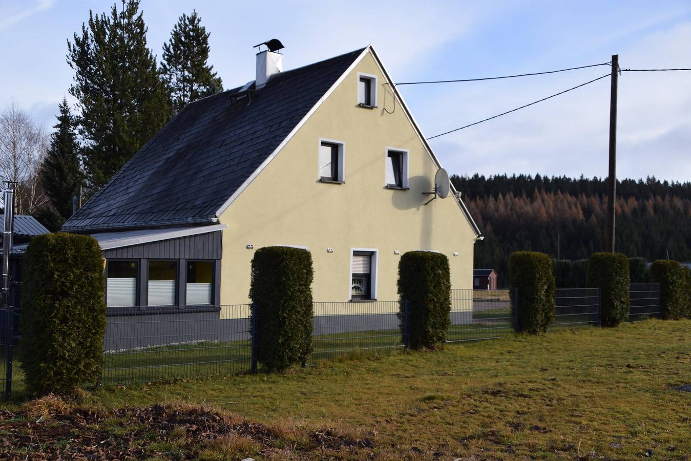 Ganze Ferienwohnung, Ferienhaus, Dusche, Wc, 2 Schlafräume in Marienberg, Erzgebirge