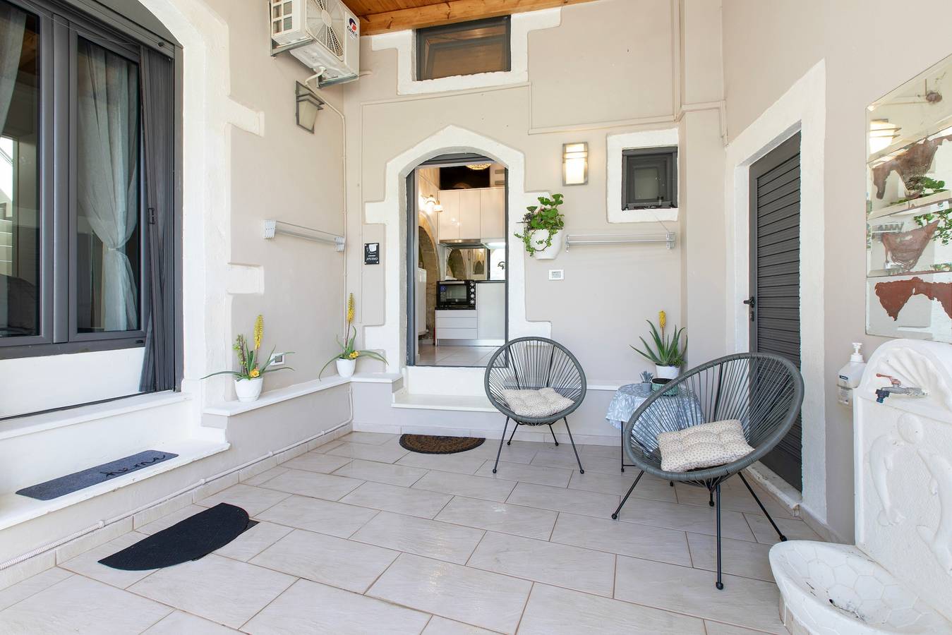 Ganze Wohnung, Apartment „Studio“ mit Bergblick, Wlan und Klimaanlage in Chania und Umgebung