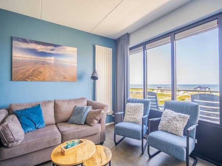 Apartamento entero, Apartamento para 4 personas con vistas al mar in De Koog, Islas de Frisia Occidental