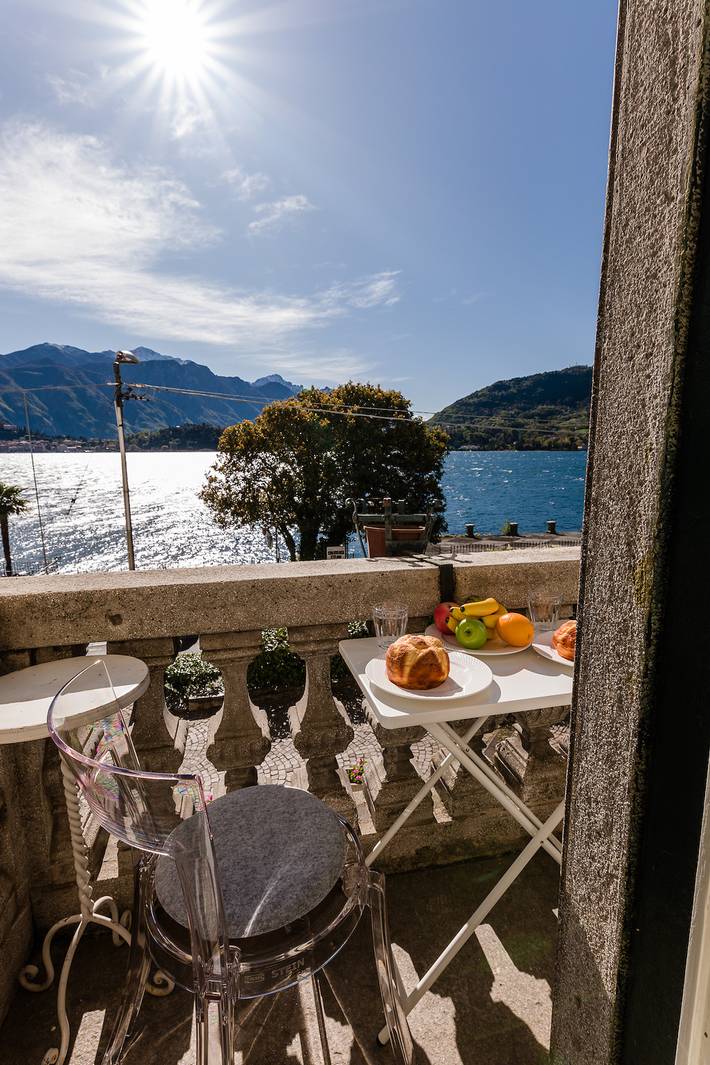Studio pour 2 personnes, avec balcon et vue sur le lac - 1