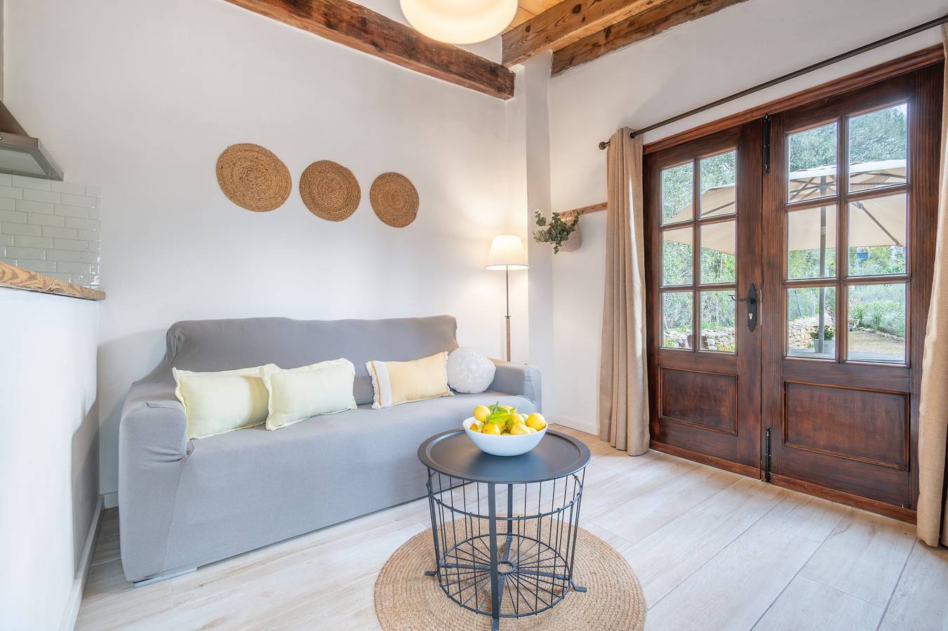 Hel leilighet, Ferieleilighet for 2 personer med hage in Establiments, Palma de Mallorca