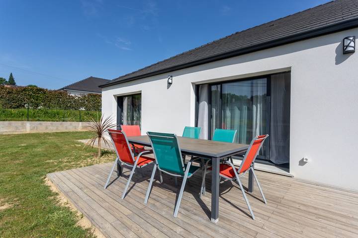 Maison de vacances pour 6 personnes, avec Jardin