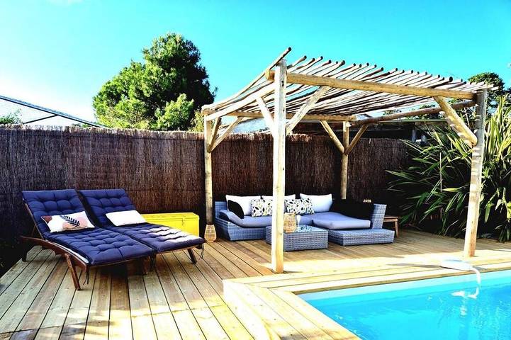 Villa pour 8 personnes, avec jacuzzi et jardin à Saint-Hilaire-de-Riez