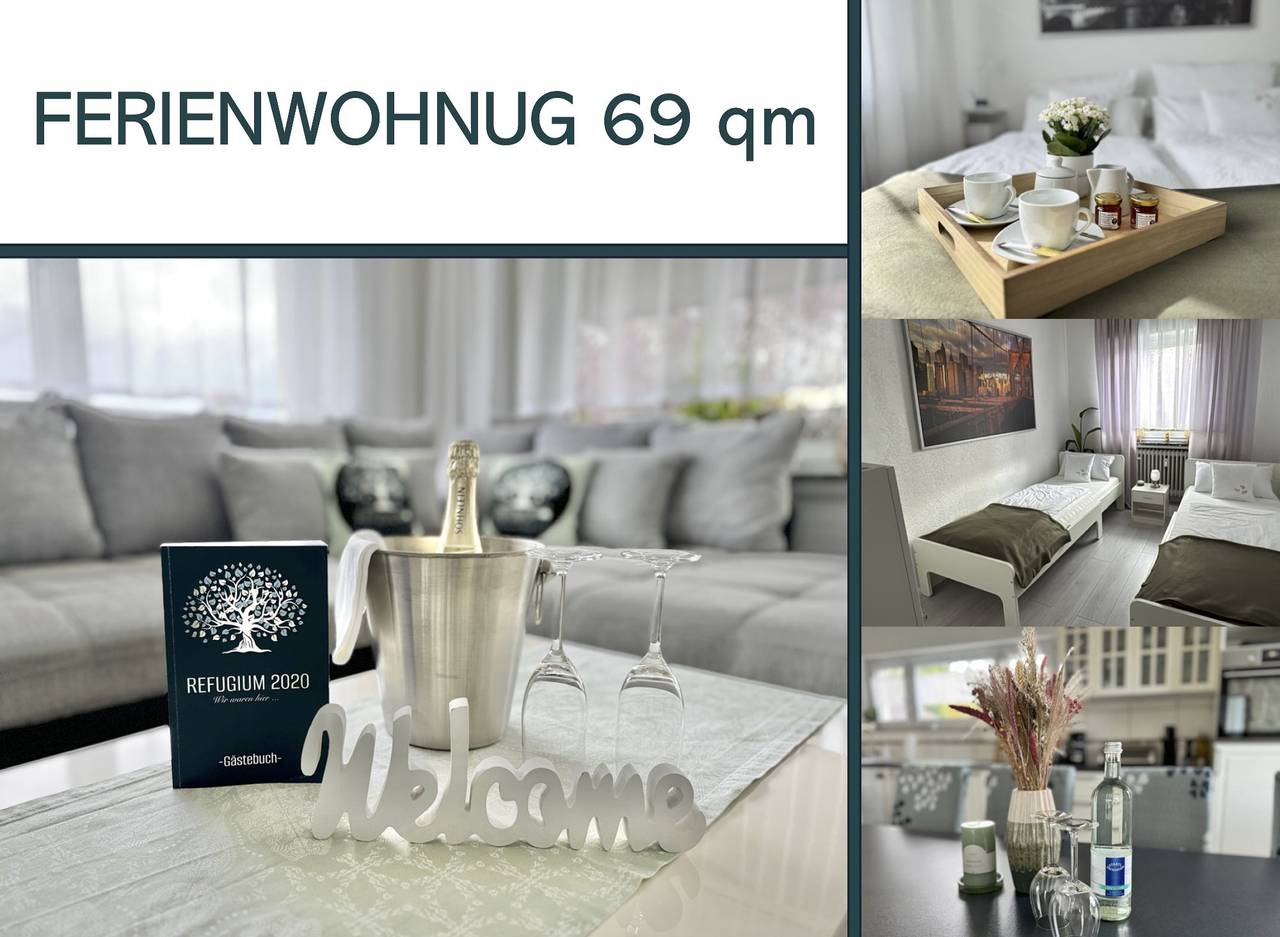 Maison de vacances '2 appartements au Refugium 2020' avec terrasse privée, jardin privé et Wi-Fi in Marienheide, Arrondissement du Haut-Berg