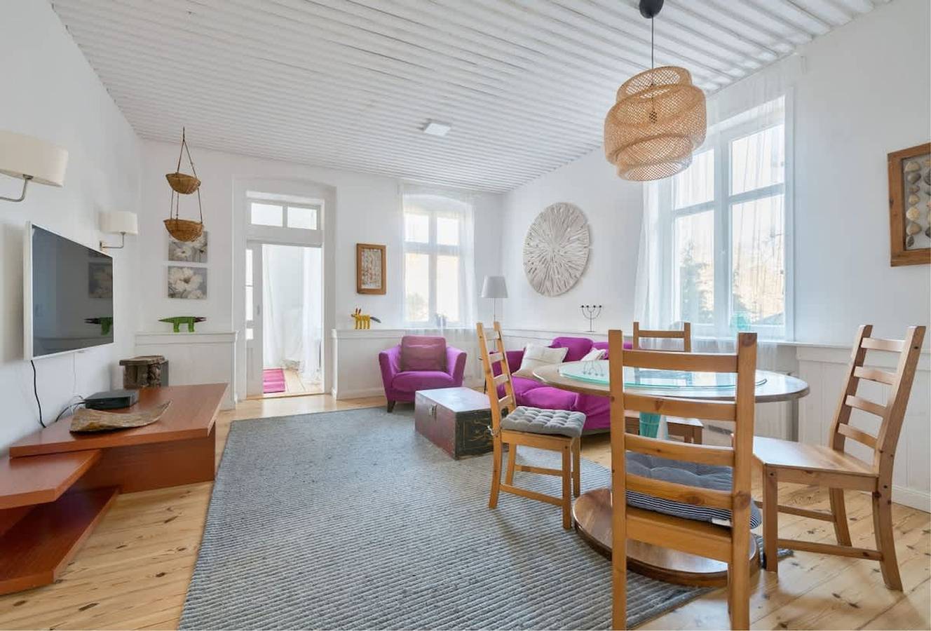 Ganze Wohnung, Ferienwohnung für 6 Personen mit Balkon in Zoppot, Dreistadt
