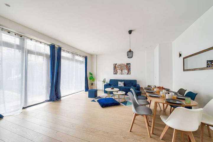 Ganze Wohnung, Stylish 3 bdr & Garden Oasis on the Edge of Paris in Saint-Mandé, Val-de-Marne